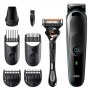 Braun | All-in-one trimmer | MGK3345 | Cordless and corded | Number of length steps 13 | Black/Blue - 2